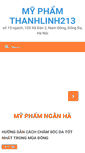 Mobile Screenshot of myphamnganha.com